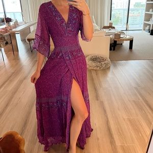 Ba&sh Paris dress maxi, xs